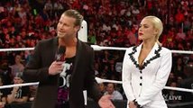 Dolph Ziggler and Lana go public Raw, June 29, 2015