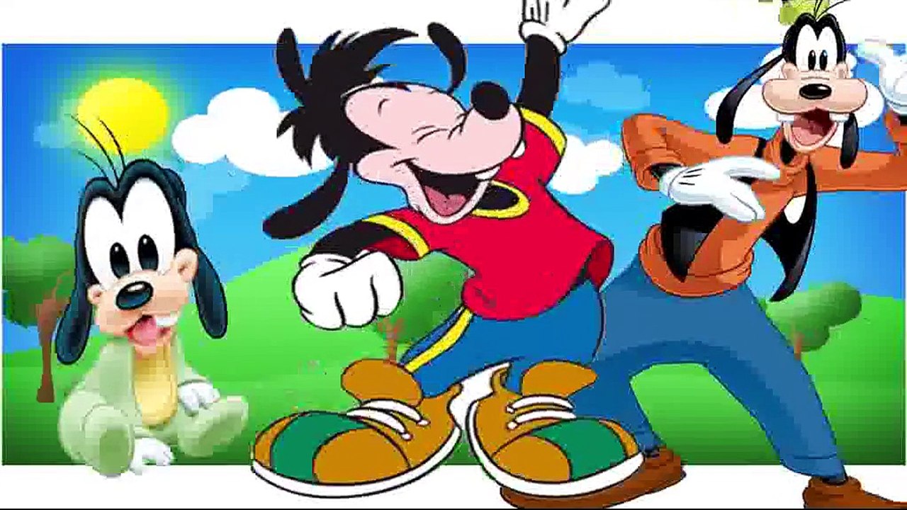Goofy Finger Family Collection Disney Goofy Cartoon Animation Nursery Rhymes For Children