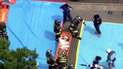 Hızlı trende kendini ateşe verdi: 2 ölü