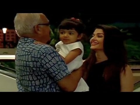 Aishwarya Rai Bachchan leaves for Cannes 2015 with daughter Aaradhya Bachchan