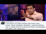 Salman Khan SLAMS  Fans Abusing On Twitter