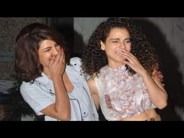 Priyanka Chopra & Kangana Ranaut celebrate NATIONAL AWARD with a PARTY