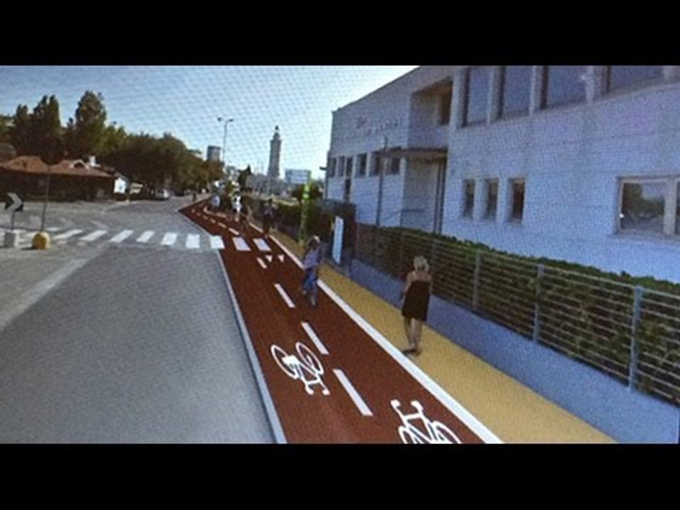 Rimini diventa ciclabile, in progetto un'attraversamento galleggiante modello Amsterdam