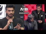 Arjun Kapoor FINALLY SPEAKS about AIB Knockout Roast Controversy (UNCUT FOOTAGE)