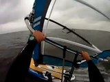 Windsurfing at Strand Horst Starboard Futura North sails s-type