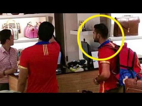 Virat Kohli goes SHOPPING for girlfriend Anushka Sharma