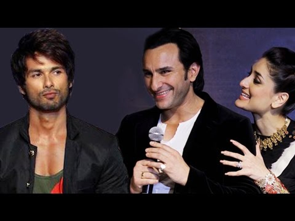 Shahid Kapoor UNITES with ex girlfriend Kareena Kapoor's husband Saif Ali Khan