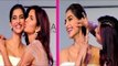 Katrina Kaif & Sonam Kapoor's HOT KISS at Loreal Paris Event | VIDEO