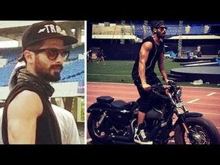 Shahid Kapoor BREAKS the stage at IPL 8 Opening Ceremony, LITERALLY!