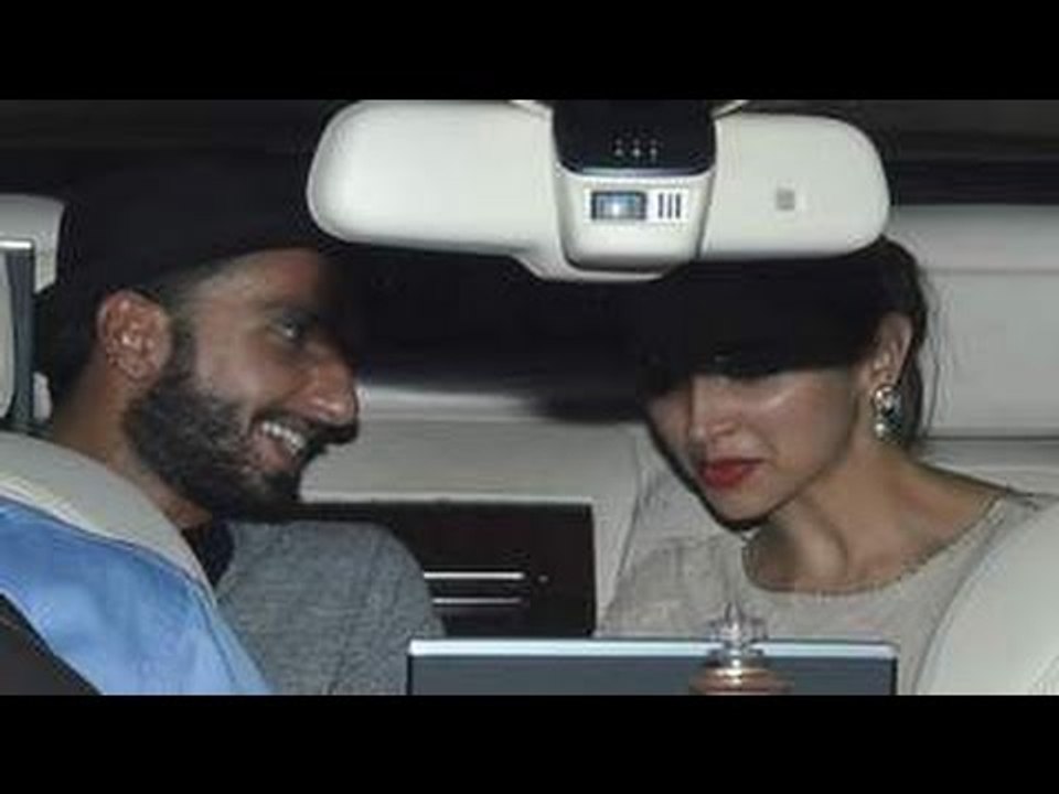 Ranveer Singh & Deepika Padukone FUNTIME caught on CAMERA