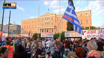 Grèce: importante manifestation en faveur du non au référendum