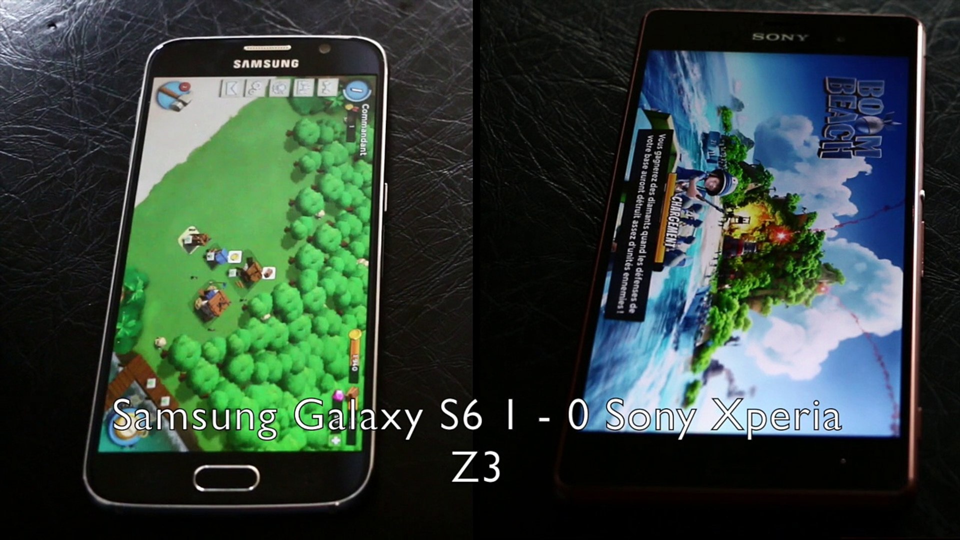 ⁣Samsung Galaxy S6 vs Sony Xperia Z3 : speed test