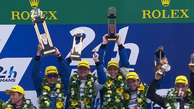 24 Hours of Le Mans Podium - LMP2