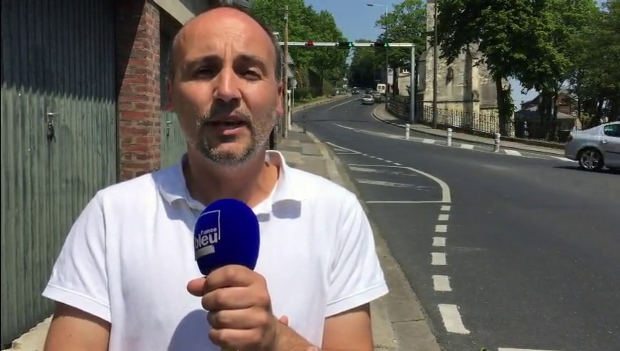 Tour de France 2015 : Olivier Duc en repérage à l'arrivée de la 6e étape Abbeville-Le Havre
