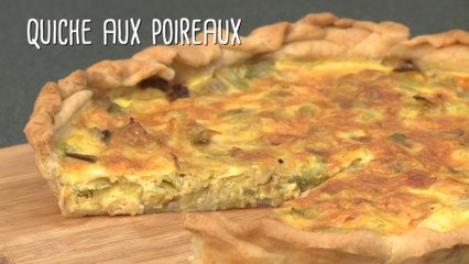 Recette de la quiche aux poireaux, à amener en pique-nique - Gourmand