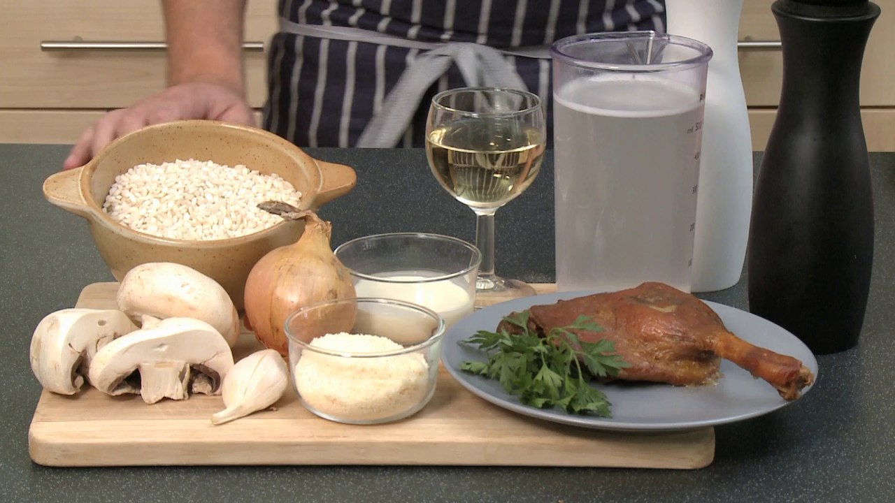Recette de risotto avec des restes de confit de canard - Gourmand