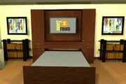 Zoom-Room: Remote Controlled Retractable Wall Bed. Light Years Ahead of a Murphy Bed