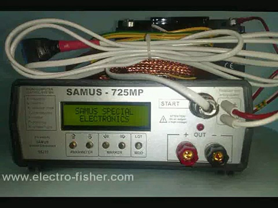 Samus725MP electric fishing machine