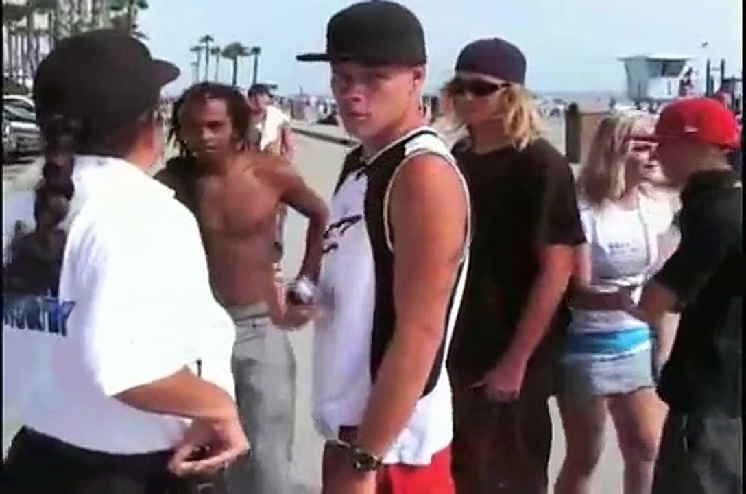 INDECENT BEACH EXPOSURE with OCEANSIDE GANGBUSTER