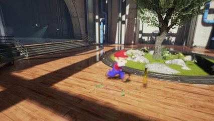 Mario avec le moteur graphique Unreal