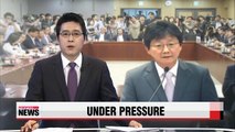 Saenuri Party floor leader continues regular schedule despite pressure to resign