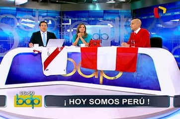 Copa América 2015: multitud de peruanos alentó a la selección en calles de Santiago