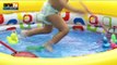 Canicule: atelier piscine dans une crèche pour rafraîchir les enfants