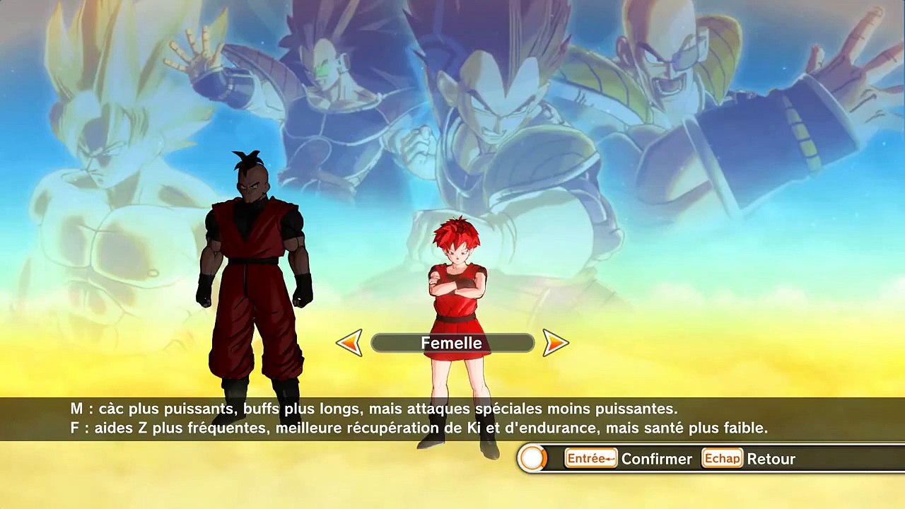 Dragon Ball Xenoverse avatar Hair Mods