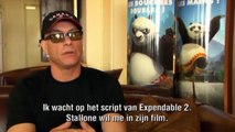 [2012] The Expendables 2: Jean-Claude Van Damme vs. Sylvester Stallone