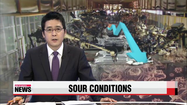 Korean manufacturers' business sentiment falls to six year-low