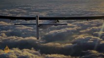 Solar-powered aircraft Solar Impulse 2 has now passed the point of no return on a record-breaking attempt to fly across the Pacific Ocean