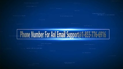 phone number for aol email support@1-855-776-6916
