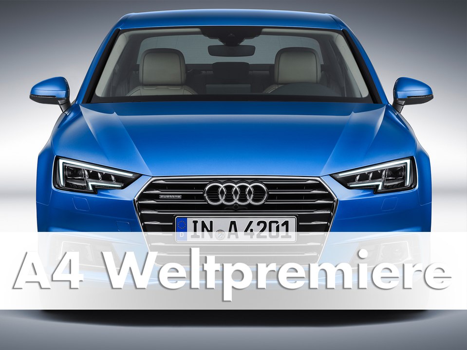 Audi A4 Weltpremiere Die Neudefinition die Mittelklasse | Auto | Test | HD | Deutsch