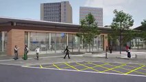 Haymarket Bus Station proposed redevelopment fly-through video
