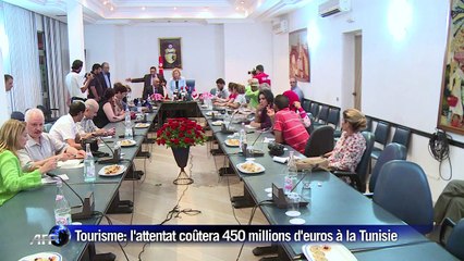 Tourisme: l'attentat coûtera plus de 450 millions € à la Tunisie