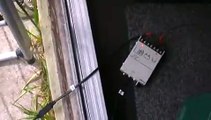 My Simple Solar Setup - 13watt Briefcase Panel, 500watt inverter & Charge Controller