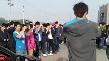 Foxconn factory working conditions causing employees to jump off building?