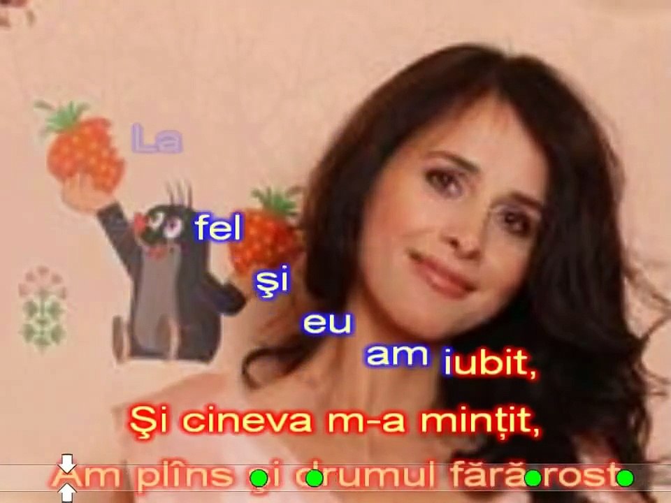 Madalina Manole - Fata draga nu fi trista - Karaoke romanesti