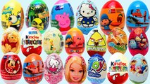 Surprise eggs - Kinder surprise eggs disney pixar cars peppa pig disney collector dora the