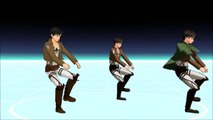 Moves Like Jaeger ! MMD (Shingeki No Kyojin/Attack On Titan)