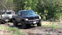 Hummer H1 STUCK IN Swamp MUD! Winch Out!