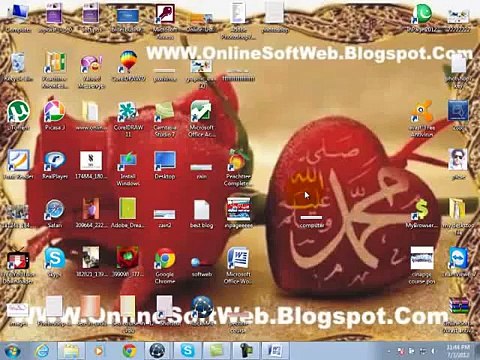 How to make CV in Ms Word 2007 & 2010 using Templates (OnlineSoftWeb.Blogspot.Com)