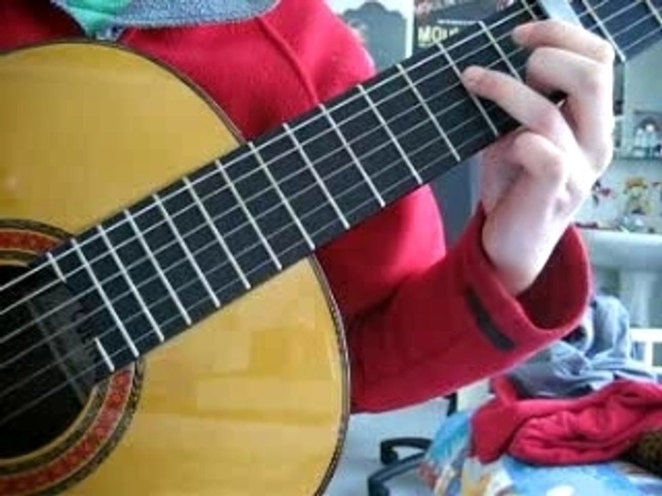 Les feuilles mortes guitare