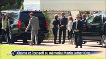 Obama et Rousseff visitent le mémorial Martin Luther King