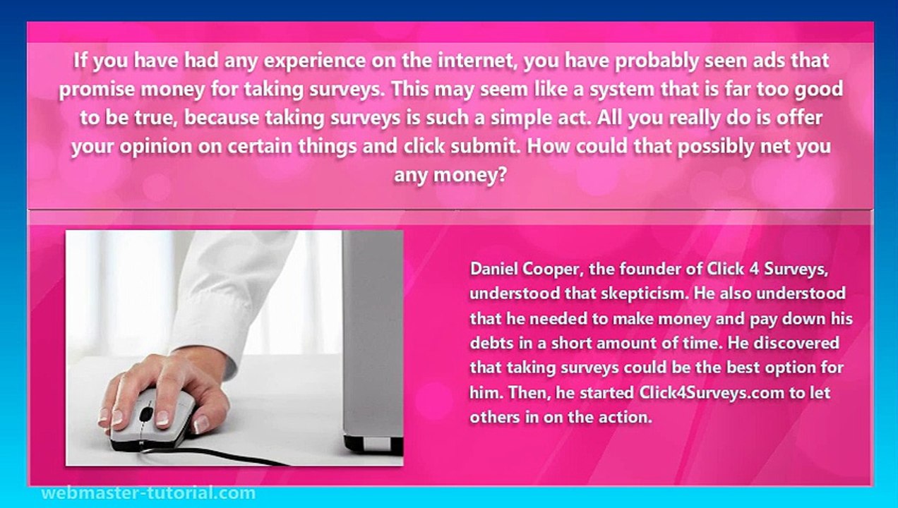Click 4 Surveys Review