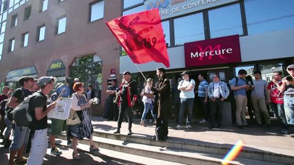 Marine Le Pen a lancé sa campagne pour les régionales à Arras