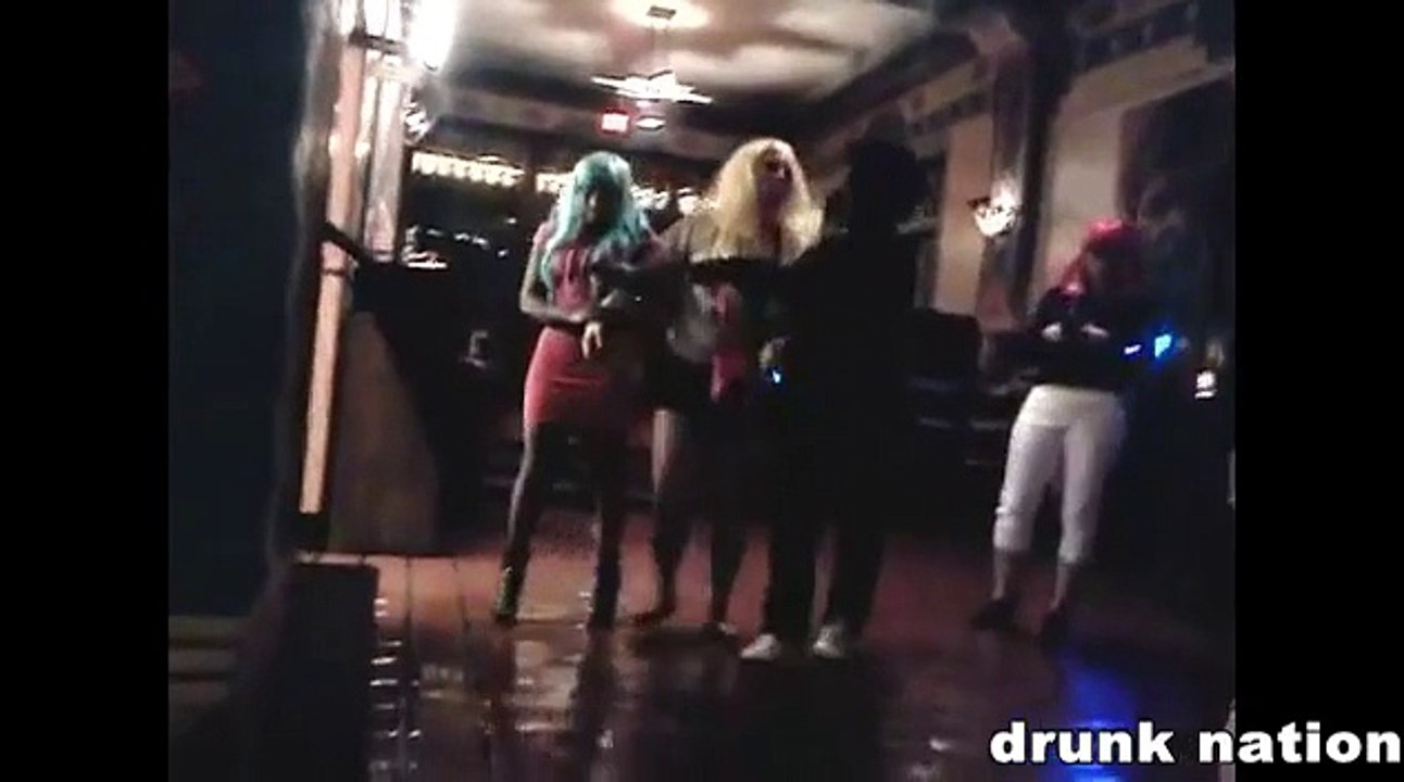 drunk girl epic fail compilation june  2015
