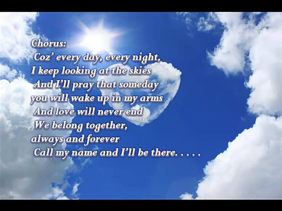 I'll Be There Lyrics Julie Anne San Jose