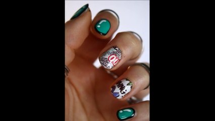 Comics nails - Tutorial cartoon nail art