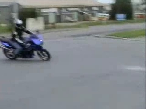 Wheeling et stoppie en suzuki sv650s